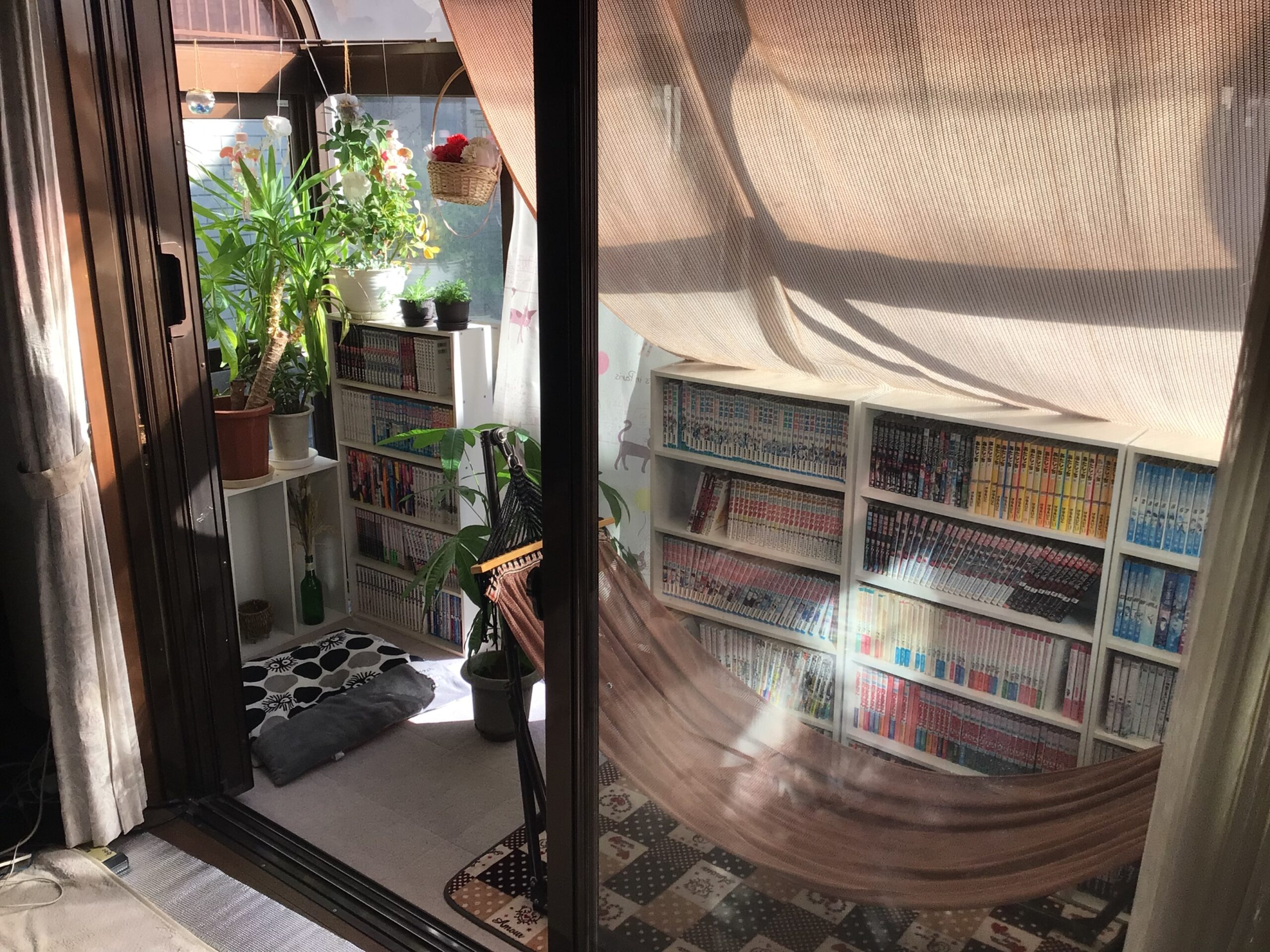 サンルームを利用した秘密基地作り Sirumiru